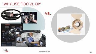 ©2018 Nok Nok Labs
WHY USE FIDO vs. DIY
10
vs.
 