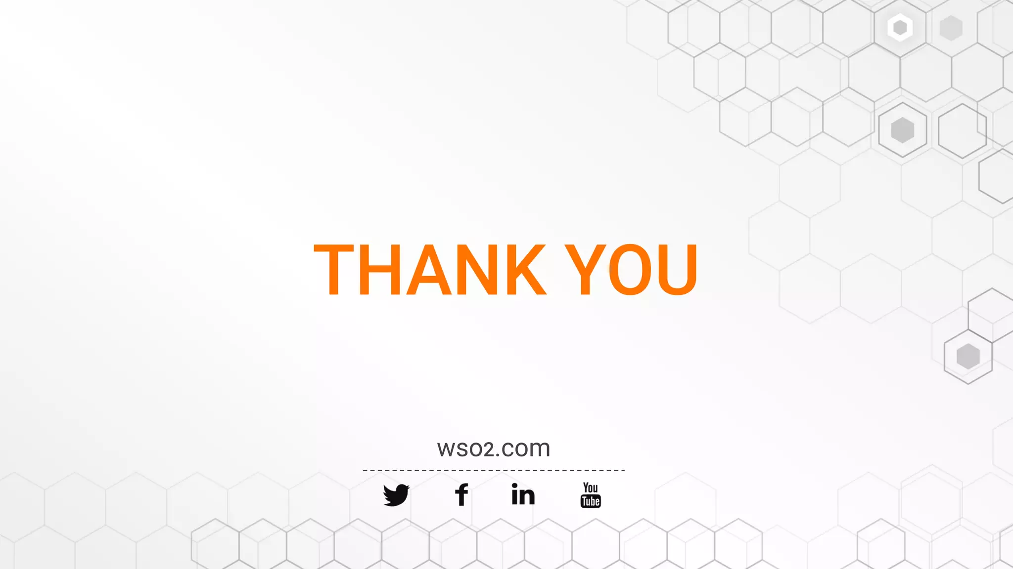 THANK YOU
wso2.com
 