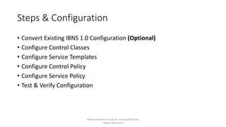 KT S2 EP1 - Deploying IBNS 2.0 | PDF