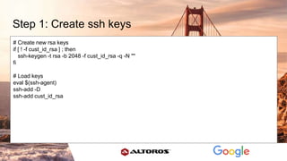 Deploying Kubernetes on GCP with Kubespray | PPTX
