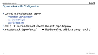 Deploying openstack using ansible | PDF