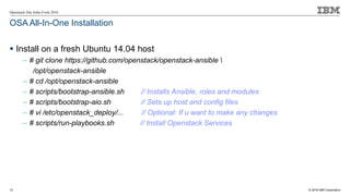 Deploying openstack using ansible | PDF