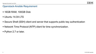 Deploying openstack using ansible | PDF