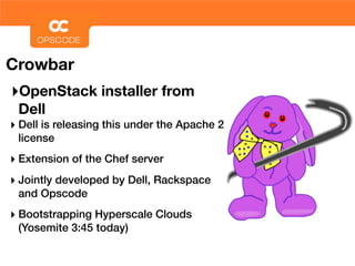 Deploying OpenStack with Chef