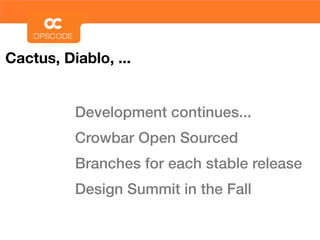Deploying OpenStack with Chef