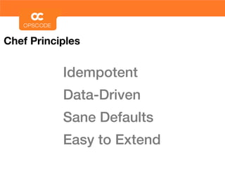 Deploying OpenStack with Chef