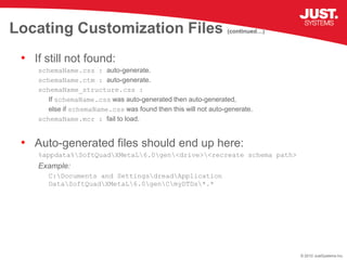 Deploying Schemas and XMetaL Customization Files | PDF