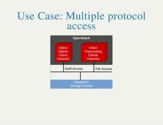 Deploying swift on a scale out file system | PPT