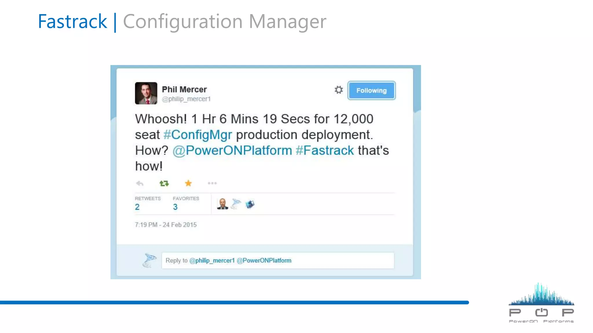 Fastrack | Configuration Manager
 