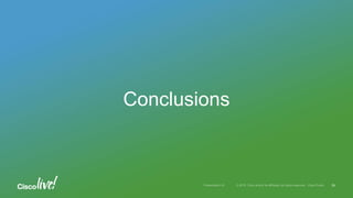 Conclusions
29
 