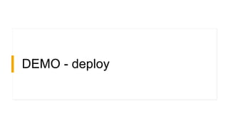 DEMO - deploy
 