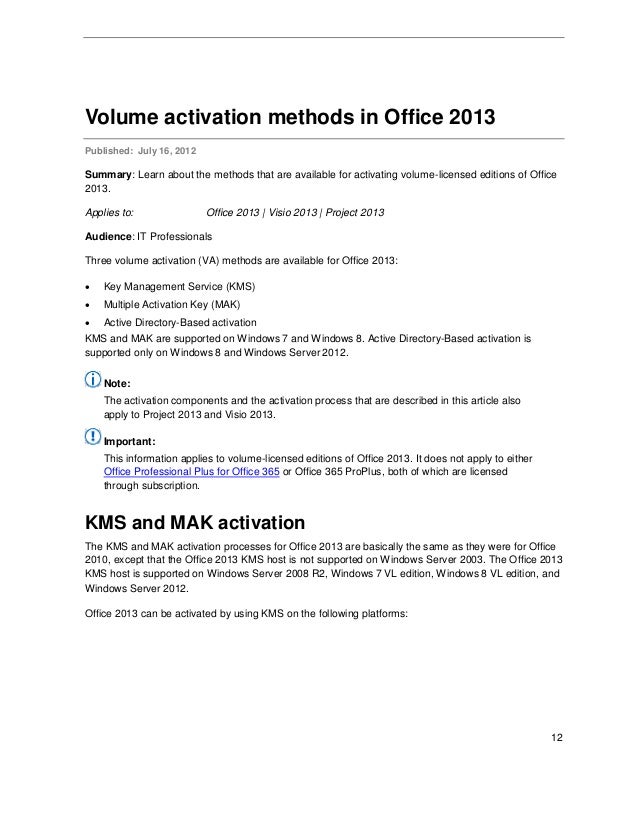 Deployment Guide For Office 2013