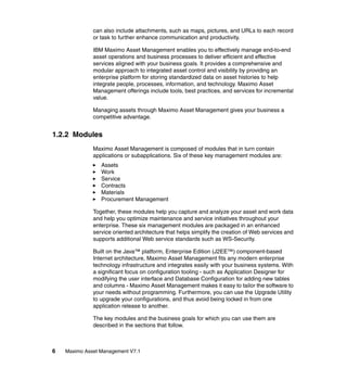 Deployment guide series maximo asset mng 7 1 | PDF