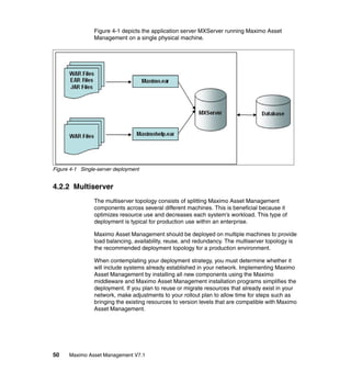 Deployment guide series maximo asset mng 7 1 | PDF