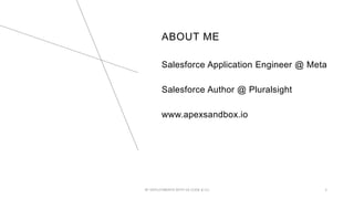 Deployments with VS Code and Salesforce CLI | PPTX
