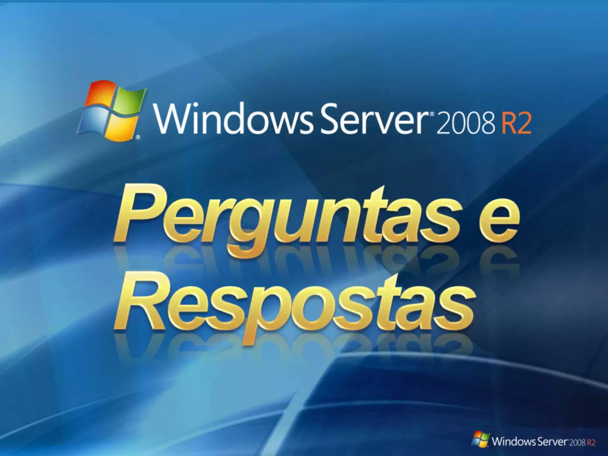 ResumoO Que Há deNovo na Implantação do Windows Server?FerramentasServiços de Implantação do Windows DISM (parte das ferramentas do WAIK)Microsoft Deployment Toolkit 2010Instalação de Funções e de RecursosConfiguração de Funções