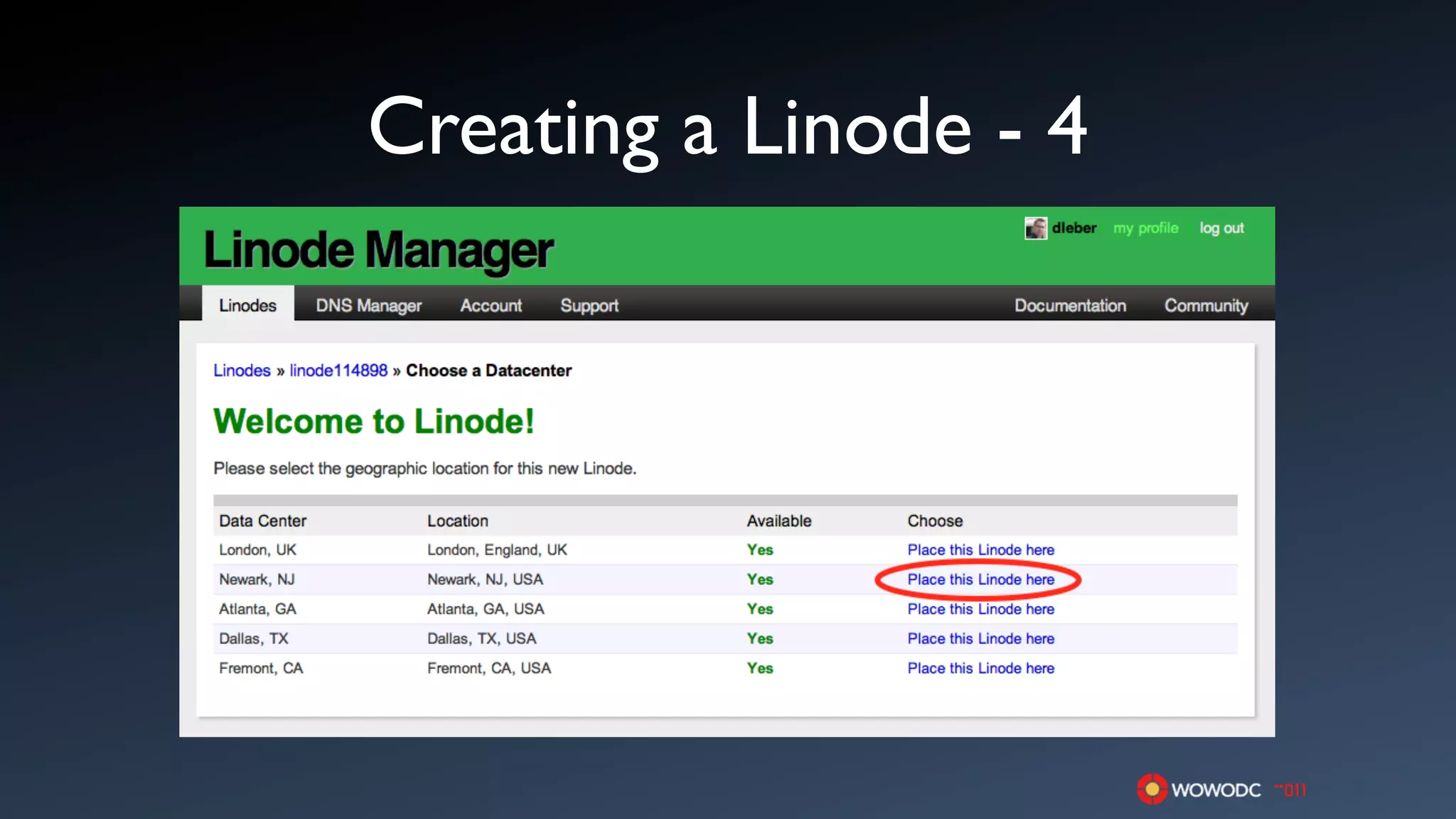 Creating a Linode - 4
 