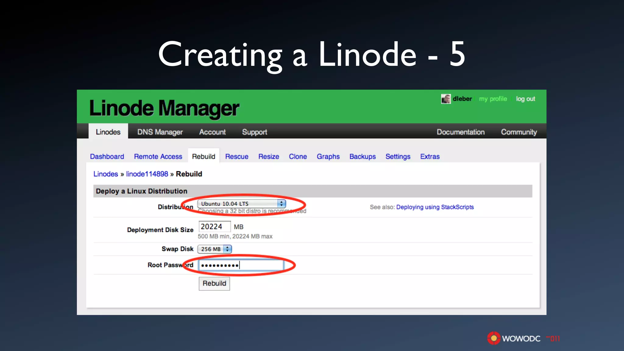 Creating a Linode - 5
 