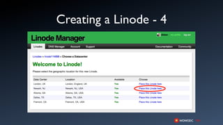 Creating a Linode - 4
 
