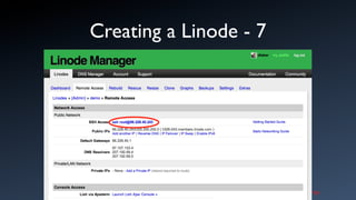 Creating a Linode - 7
 