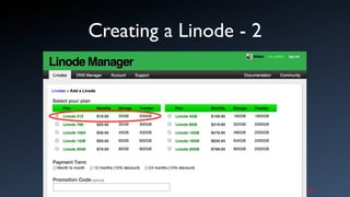 Creating a Linode - 2
 