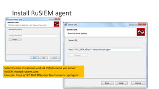 Deploy RvSIEM (eng) | PPTX