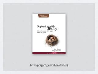 Text
              Text
               Text
                Text
                 Text
                  Text




http://pragprog.com/book/jkdepj
 