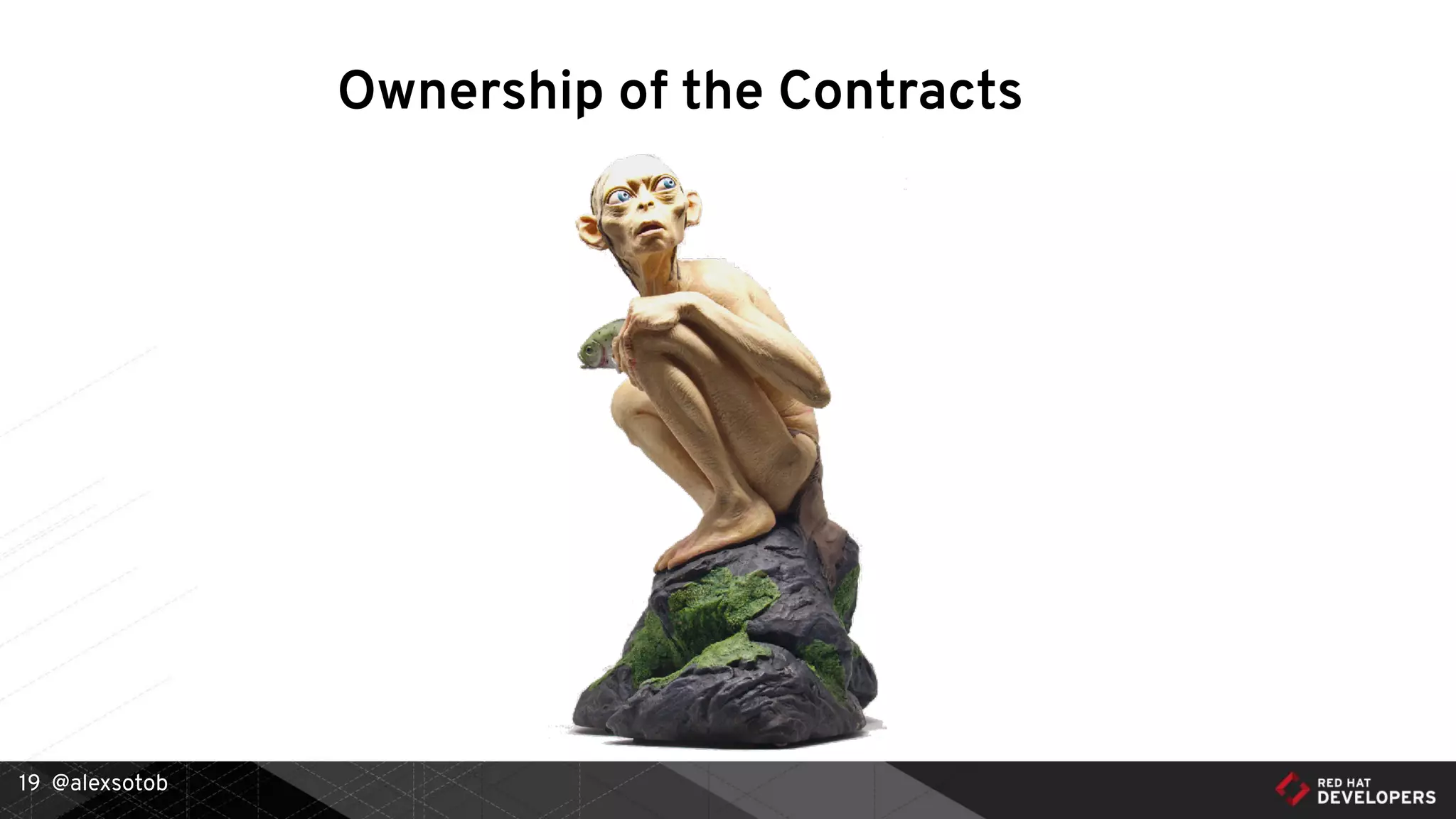 @alexsotob19
Ownership of the Contracts
 
