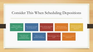 Deposition Prep Like a Pro: Insights from a Paralegal's Playbook | PPTX