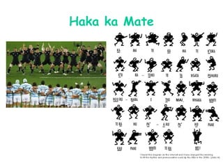 Deportes agresivos
El rugby:
es un deporte de contacto en equipo nacido en Inglaterra.
Actualmente el  All Blacks, el equipo nacional de rugby de Nueva
Zelanda, este equipo antes de un partido baila una danza maorí
llamada Haka ka Mate.
 