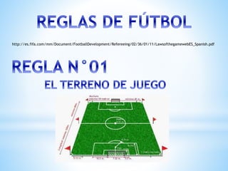 http://es.fifa.com/mm/Document/FootballDevelopment/Refereeing/02/36/01/11/LawsofthegamewebES_Spanish.pdf