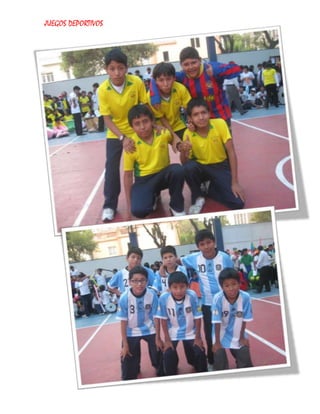 JUEGOS DEPORTIVOS
 
