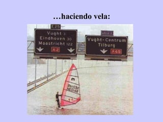… haciendo vela: 