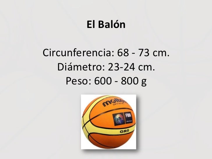 Cuanto Pesa Un Balon De Baloncesto
