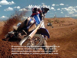 Tipos Deportes ExtremosPrácticamente cualquier actividad física que reúna estas características será considerada deporte extremo: - Considerar su práctica como un riesgo físico. - Mucha adrenalina involucrada. - Normalmente, de ejecución individual.Surf Barranquismo Beach Run Bungee Carreras de supervivencia Hydrospeed Escalada Paracaidismo Salto base Esquí extremo Kite jumping Salto con pértiga Sandboard Snowboard Parapente Patinaje agresivo Parkour Free Running Street stunts Downhill Freeride Cross County Up Hill Bmx Submarinismo a pulmón libre Carreras de Aventura Skateboarding Street luge Airsoft Paintball Carving Longboard Motocross Supercross 