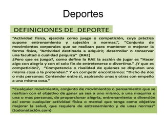 Deportes
 