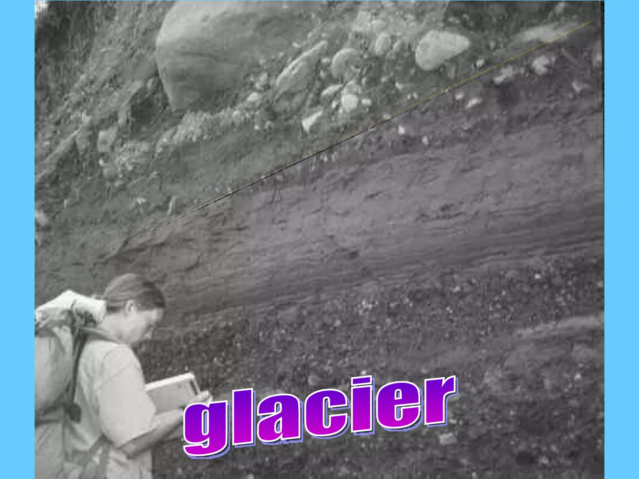 What  agent of deposition? glacier 