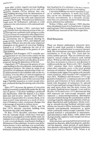 Depositional sedimentary environments