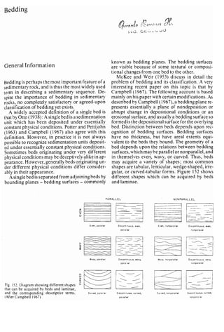 Depositional sedimentary environments