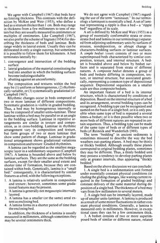 Depositional sedimentary environments