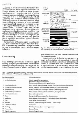 Depositional sedimentary environments