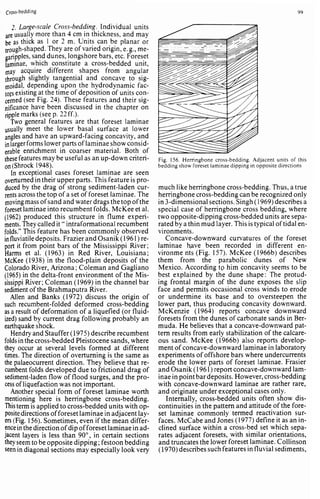 Depositional sedimentary environments