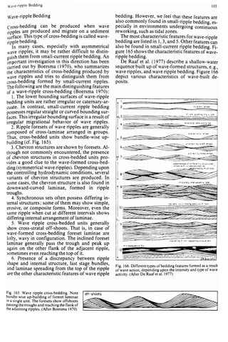 Depositional sedimentary environments