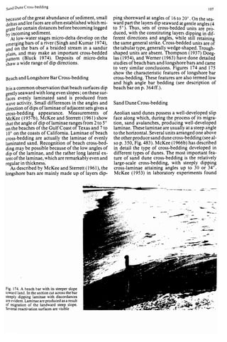 Depositional sedimentary environments