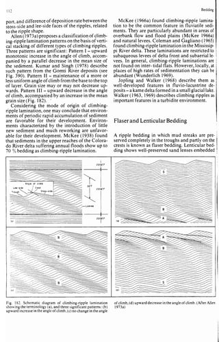 Depositional sedimentary environments