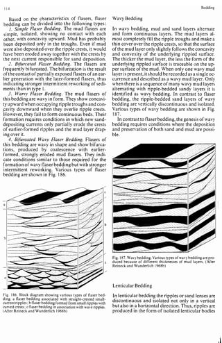 Depositional sedimentary environments