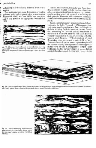 Depositional sedimentary environments