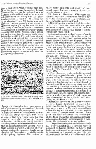 Depositional sedimentary environments