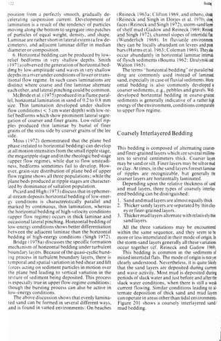Depositional sedimentary environments