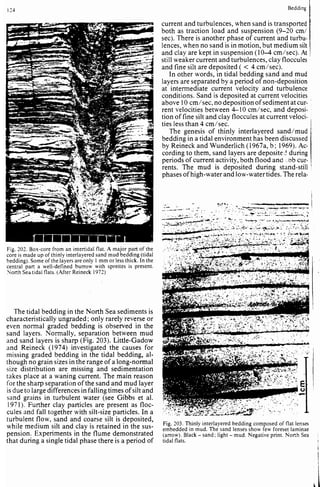 Depositional sedimentary environments